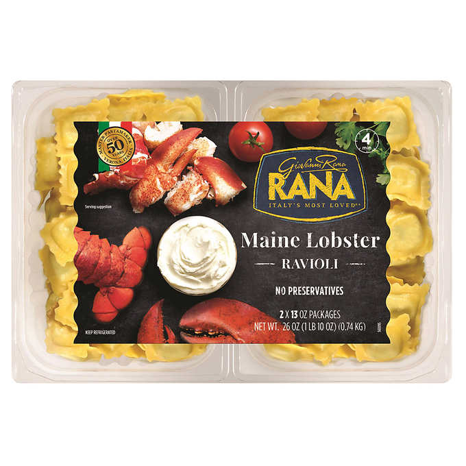 Rana Maine Lobster Ravioli, 26 oz Serves over 7 Gourmet Kitchn