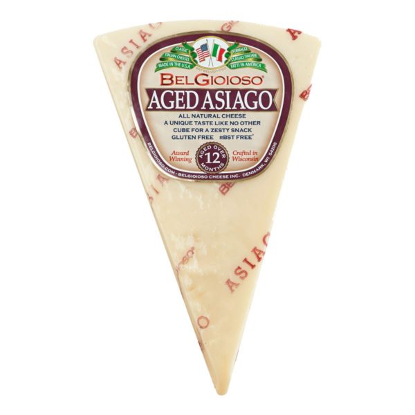 BelGioioso Aged Asiago Cheese, (Qty 2) 8 oz Wedges Gourmet Kitchn