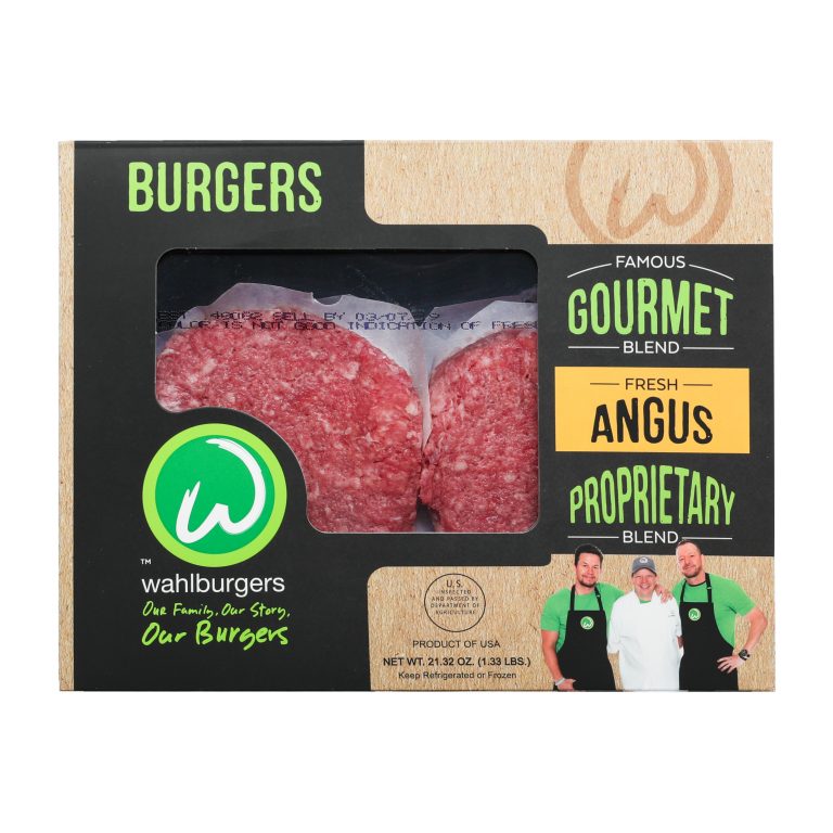 Wahlburgers Signature Blend Patties Gourmet Kitchn
