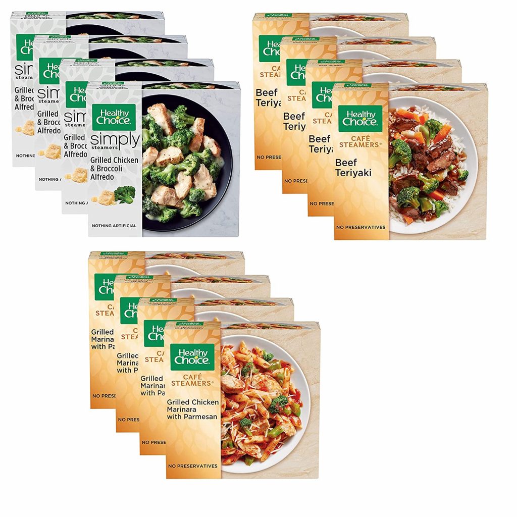 Healthy Choice Café Steamers Variety Pack Grilled Chicken Marinara