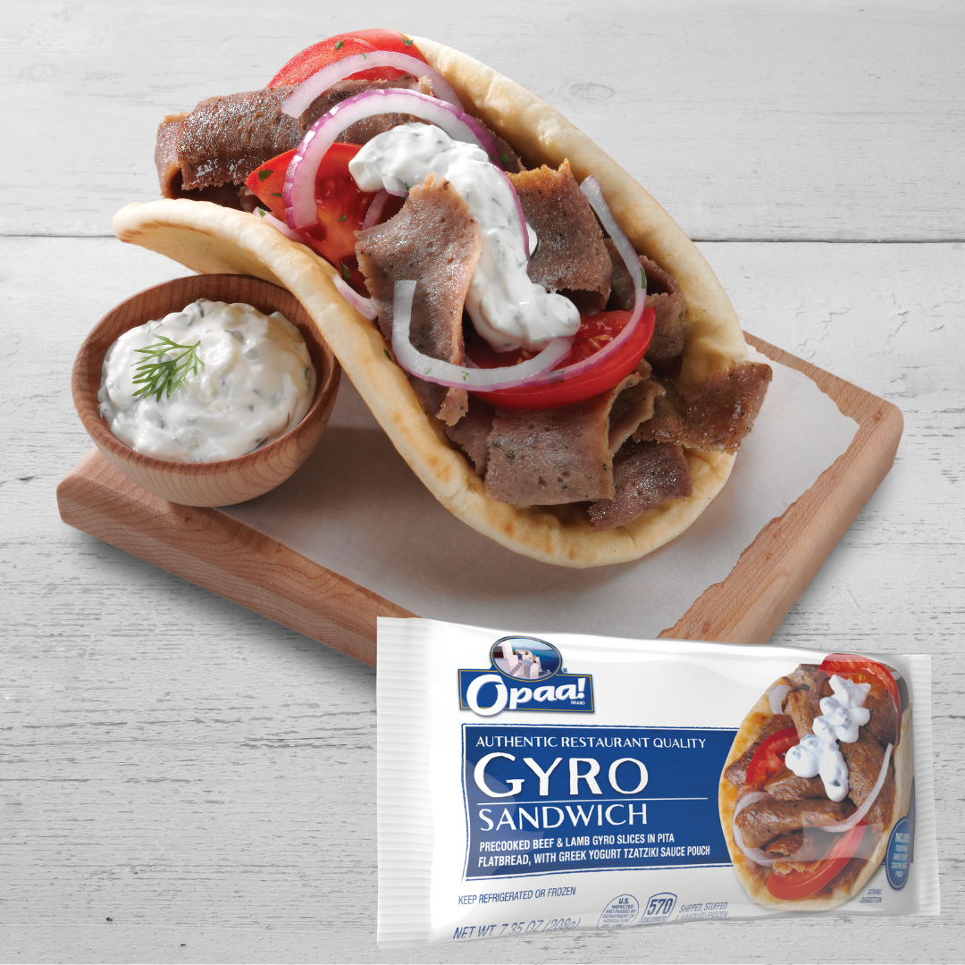 Opaa! Individually Wrapped Sandwich 6 Pack Gourmet Kitchn