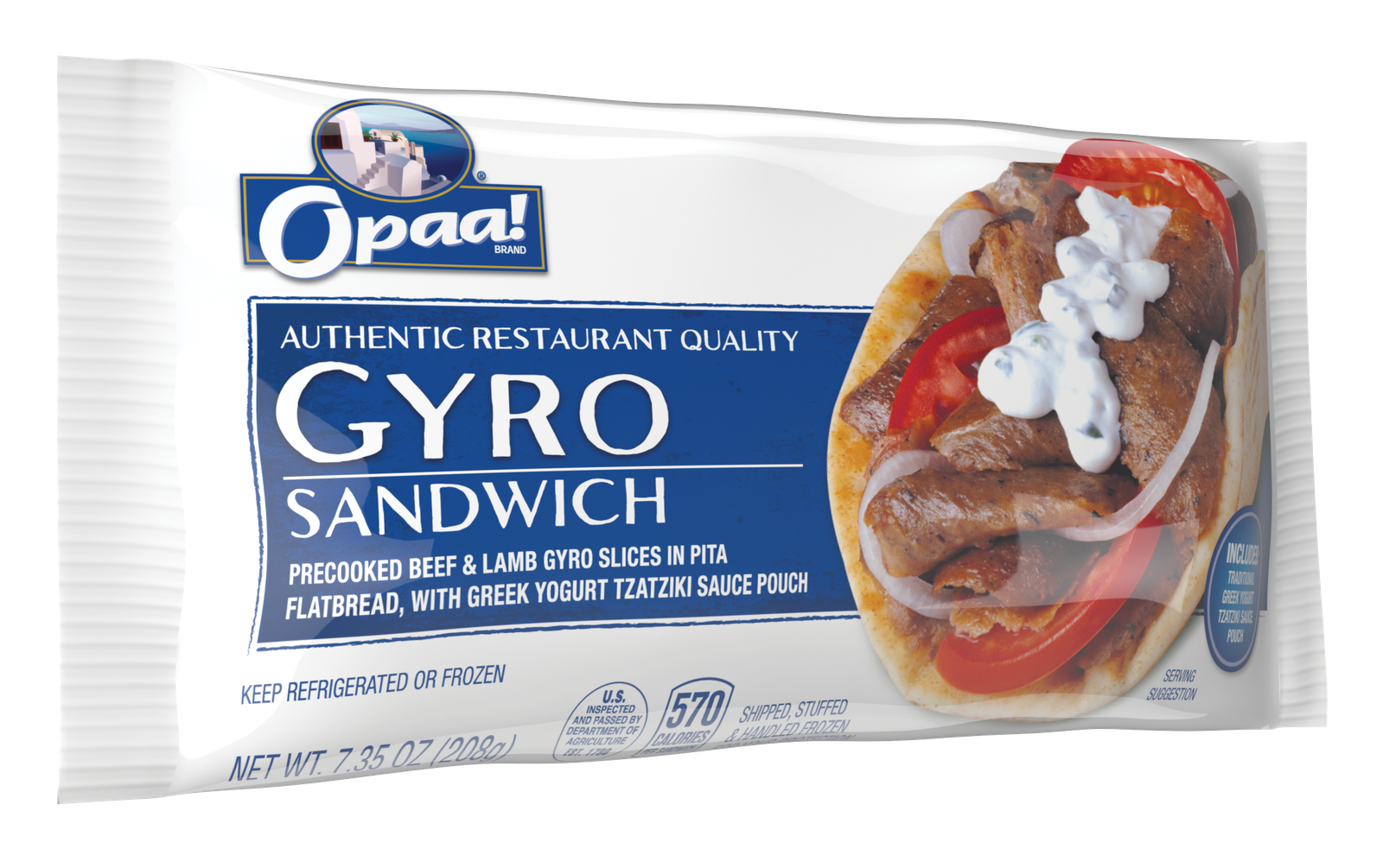 Opaa! Individually Wrapped Sandwich Gourmet Kitchn