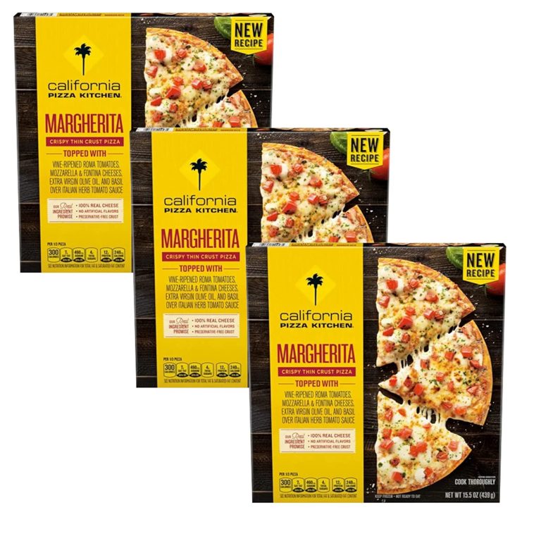 California Pizza Kitchen Margherita Recipe Frozen Pizza with Crispy