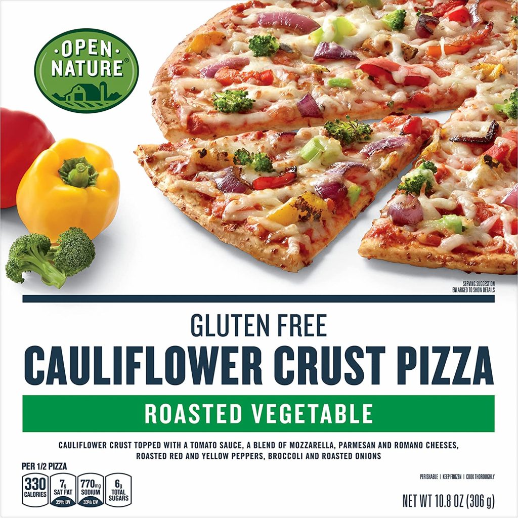 Milton’s Cauliflower Crust Pizza Roasted Vegetable Thin And Crispy