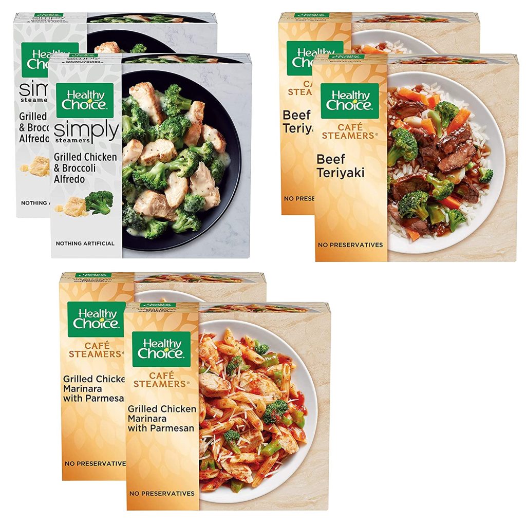Gourmet Kitchn Healthy Choice Café Steamers Variety Pack 2 Grilled